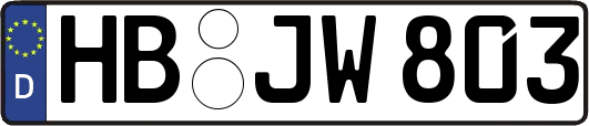 HB-JW803