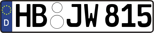 HB-JW815