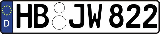 HB-JW822