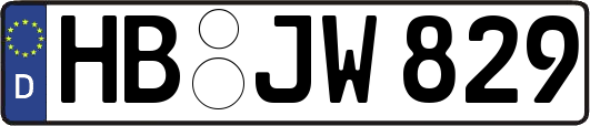HB-JW829