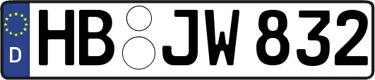 HB-JW832