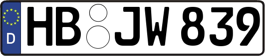 HB-JW839