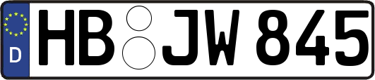 HB-JW845