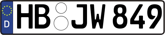 HB-JW849
