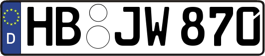 HB-JW870