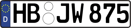 HB-JW875