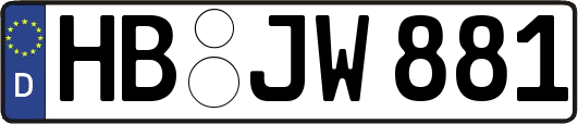 HB-JW881