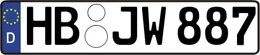 HB-JW887
