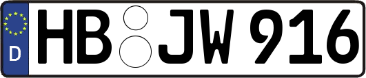 HB-JW916