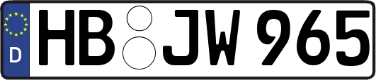 HB-JW965
