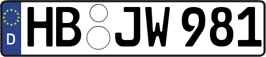 HB-JW981