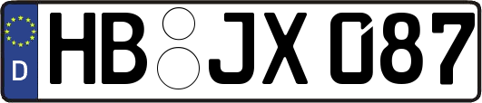 HB-JX087