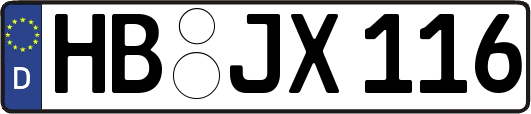 HB-JX116