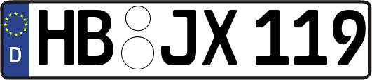 HB-JX119