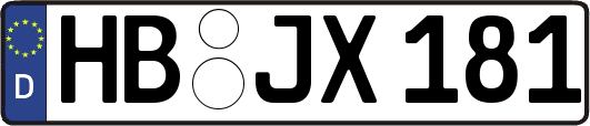 HB-JX181