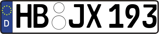 HB-JX193