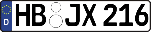 HB-JX216