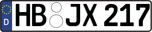 HB-JX217