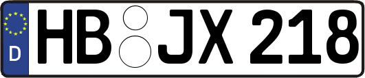 HB-JX218