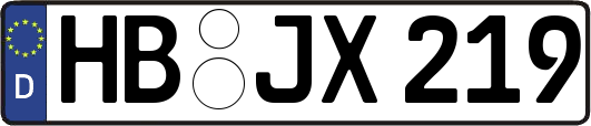 HB-JX219