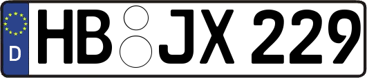 HB-JX229