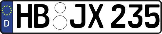 HB-JX235