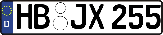 HB-JX255