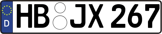 HB-JX267