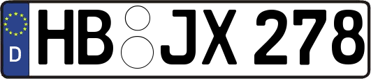 HB-JX278