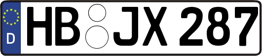 HB-JX287