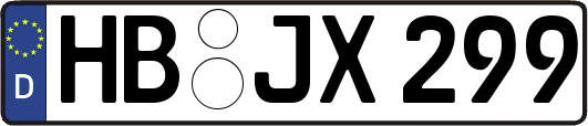 HB-JX299