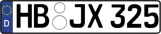 HB-JX325