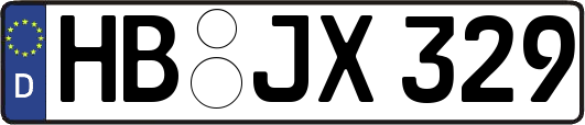 HB-JX329