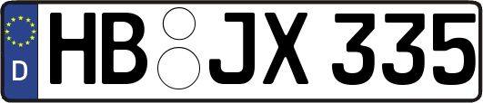 HB-JX335