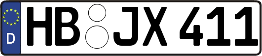 HB-JX411