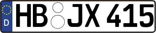 HB-JX415