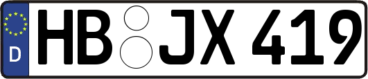 HB-JX419