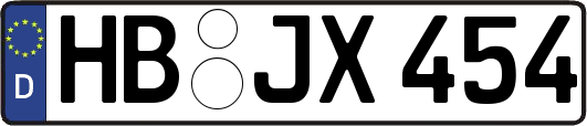 HB-JX454