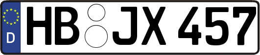 HB-JX457