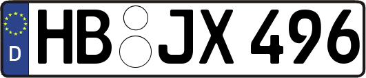 HB-JX496