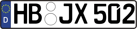 HB-JX502