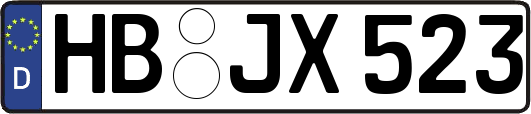 HB-JX523