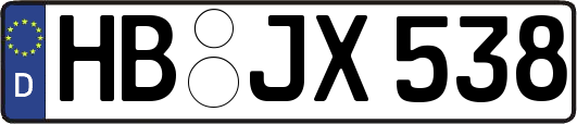 HB-JX538