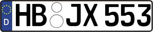 HB-JX553