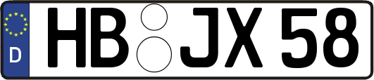 HB-JX58