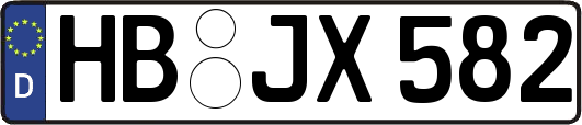 HB-JX582