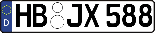 HB-JX588