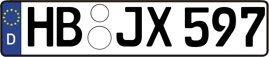 HB-JX597