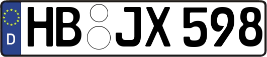 HB-JX598