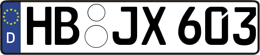 HB-JX603